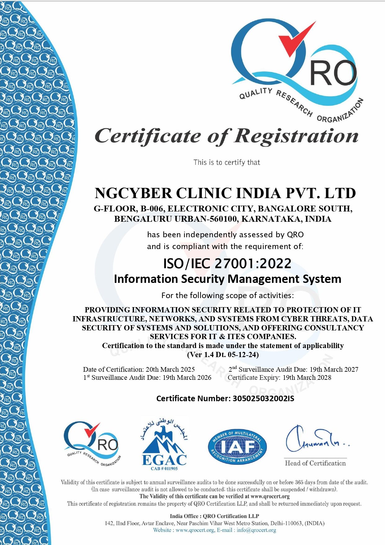 Ngcyber Clinic India Pvt Ltd – ISO -IEC 27001-2022_page-0001